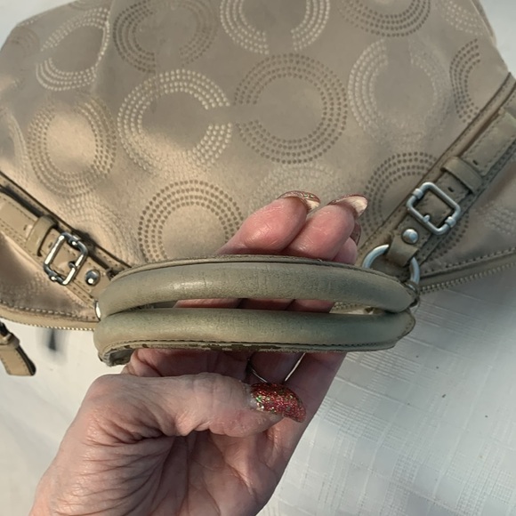 Coach, Madison Dotted optive art Sophia satchel - Picture 9 of 12